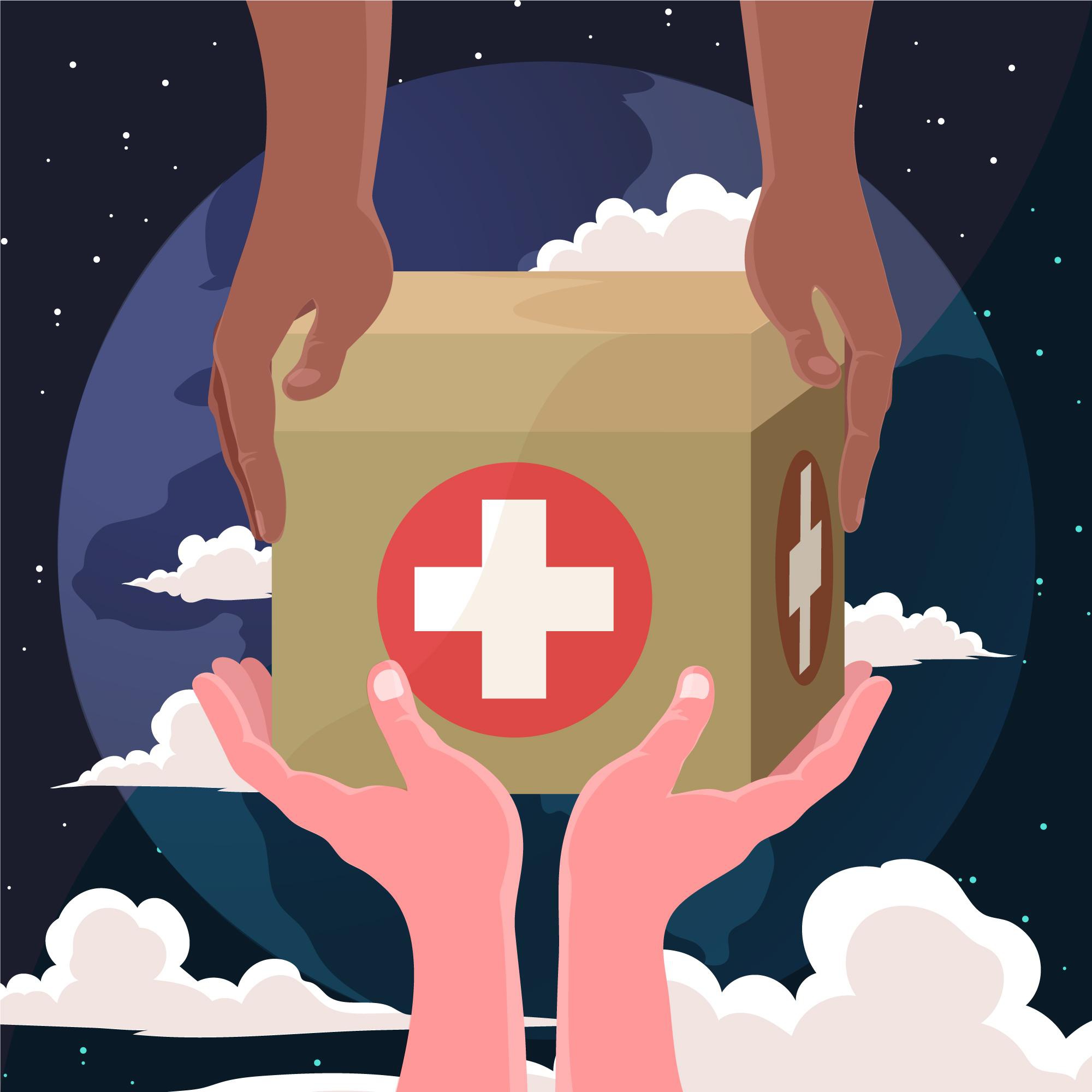 صلیب سرخ و کمک رسانی جهانی